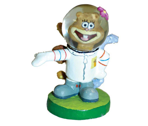 SpongeBob Sandy Aquarium Ornament Multi-Color 2 in Mini - Image 2