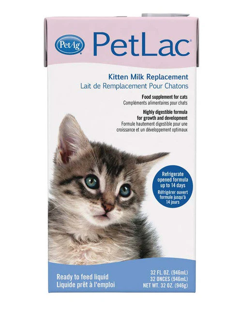 PetLac Kitten Milk Replacement Liquid 32 fl. oz - Image 2
