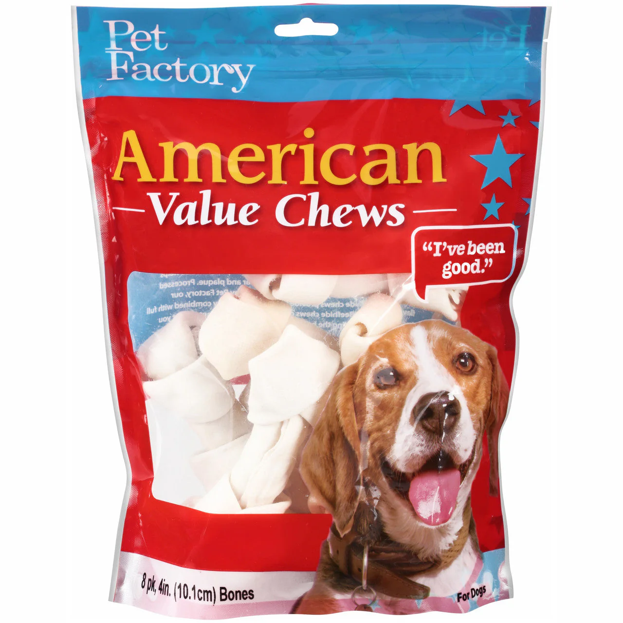 Pet Factory Bfhide Bne 4-5" 8pck 949160