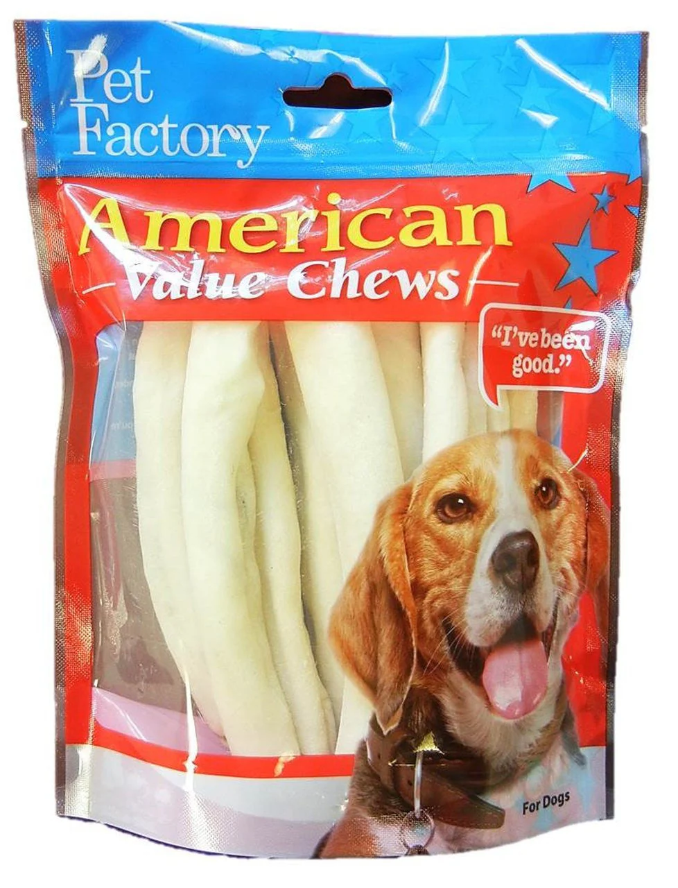 Pet Factory Bfhide Chip 5" 8pck{L-1}949155