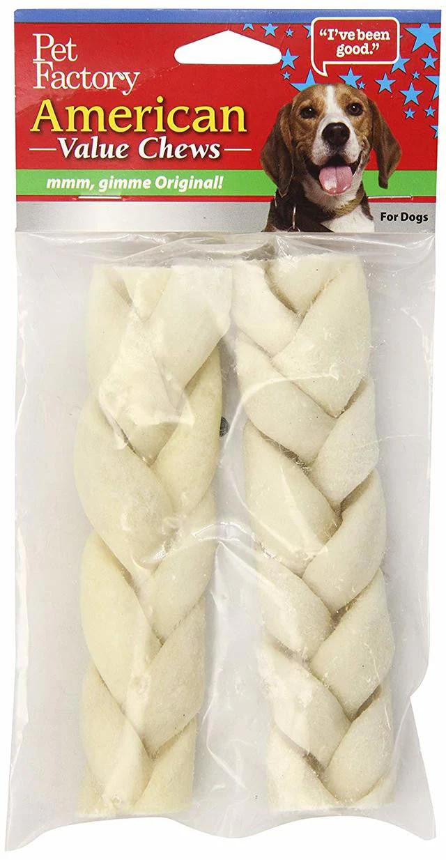 Pet Factory Bfhide Stik 6-7" 2pck949153
