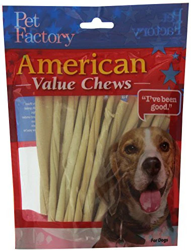 Pet Factory Bfhide Twst 5" 25pck 949157