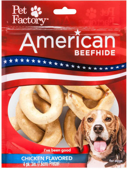 Pet Factory Ckn Pretzel 2.5" 4pck949173 - Image 2