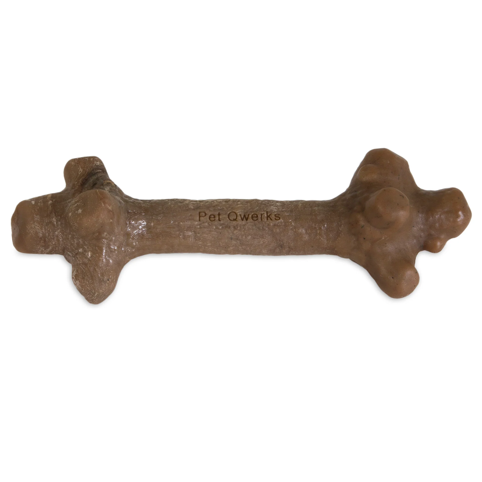 Pet Qwerks Barkbone Natural Instincts Nylon Stick Dog Chew Toy Peanut Butter Small
