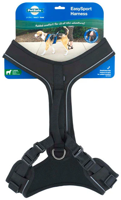 EasySport Comfortable Dog Harness Black LG - Image 2