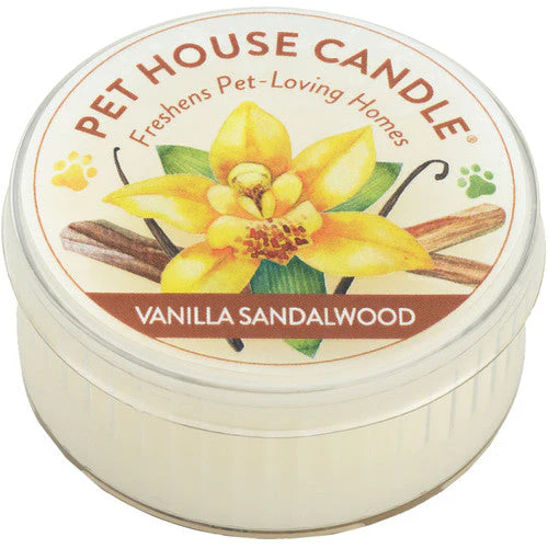 Pet House Other Candle Vanilla Sandlewood Mini - Image 2