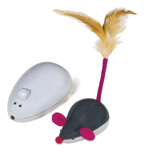 Petlinks Cheese Chaser Remote Controlled Mouse Cat Toy Multi-Color One Size - Image 2