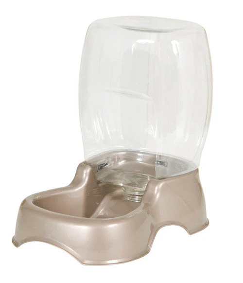Petmate Pet Cafe Waterer Pearl Tan MD - Image 2