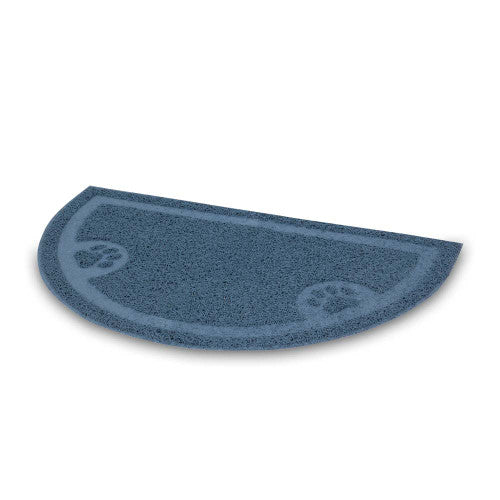 Petmate Half Circle Cat Litter Catcher Mat Waterfall One Size - Image 2