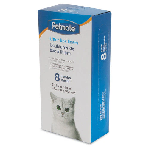 Petmate Litter Pan Liners Clear 8ct Jumbo - Image 2