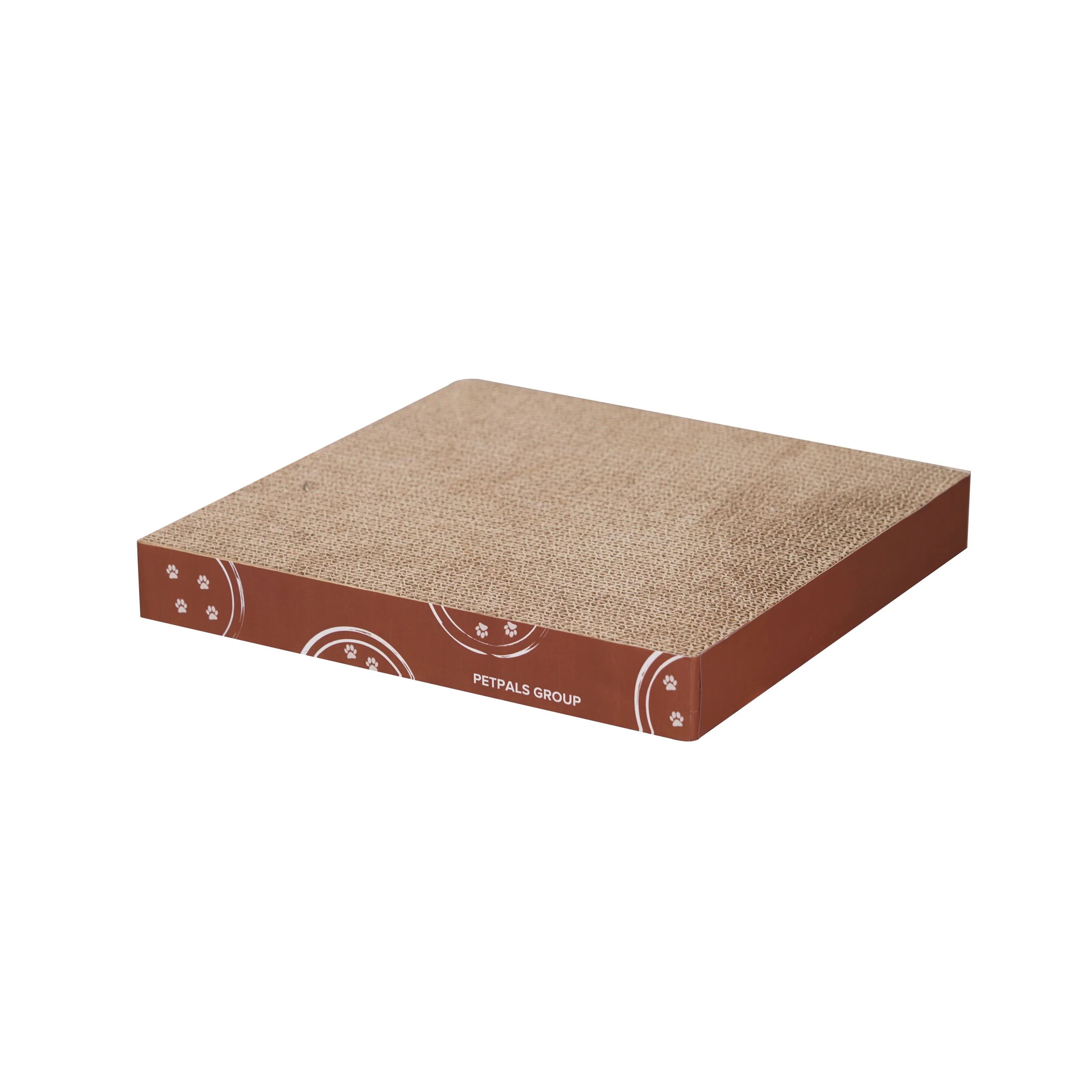 PetPals Replaceable Cardboard Cat Scratcher Board Brown