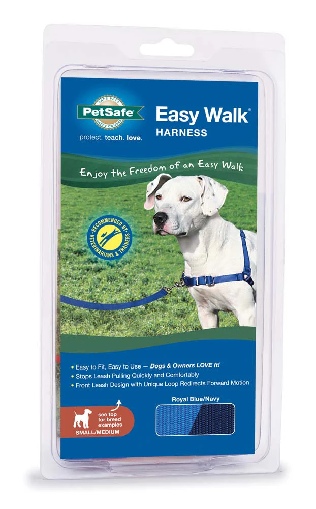 PetSafe Easy Walk Dog Harness Royal Blue/Navy Medium/Large