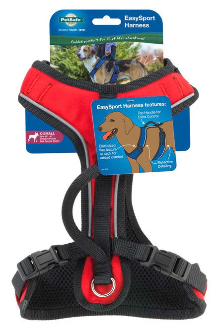 EasySport Comfortable Dog Harness Red XXS - Image 2
