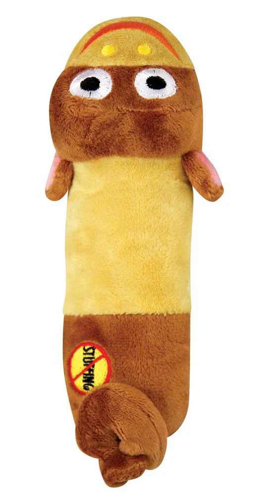 Petstages Stuffing Free Lil' Squeak Dog Toy Monkey Mini