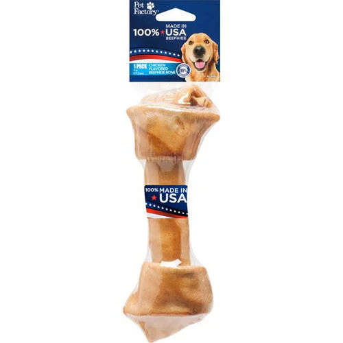 Pet Factory USA 7-8" Chicken Basted Bone {L-1}949059 - Image 2