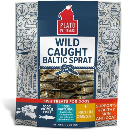 Plato Baltic Sprat Treats 3Z {L+1x} 595067 - Image 2