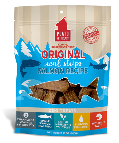 Plato Original Real Strips Salmon Recipe 18oz {L+1x} 595091 - Image 2