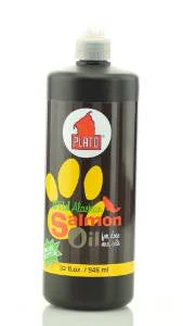 Plato Wild Alaskan Salmon Oil For Dogs And Cats-32-oz-{L+1x}
