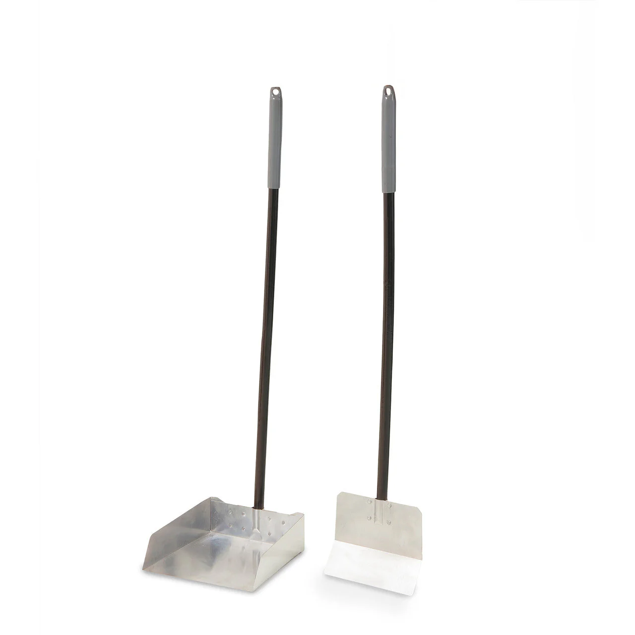 Petmate Clean Response Aluminum Spade & Pan Black/Silver LG