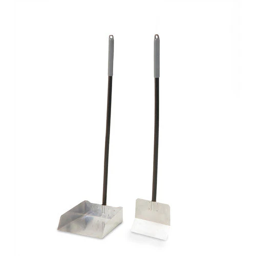 Petmate Clean Response Aluminum Spade & Pan Black/Silver LG - Image 2