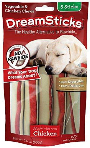 Dreambone Dreamstik Chicken Dog Chew 5pck {L-b}923086 - Image 2