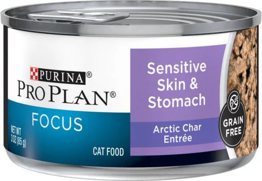 Pro Plan Grain Free Sensitive Skin/Stomach Arctic Char Cat 24/3Z {L-1}381565