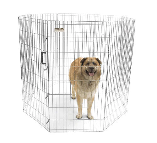 Precision Exercise Pen Silver 48 in - Image 2