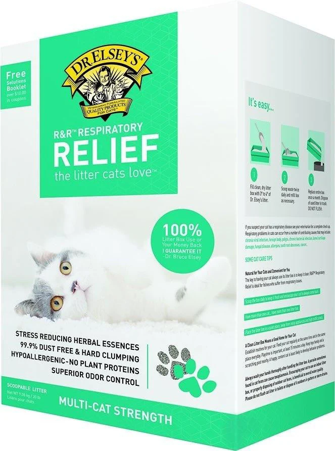 Dr. Elsey's Precious Cat Respirating Relief Clay, 20 Lb {L-1x} 003027