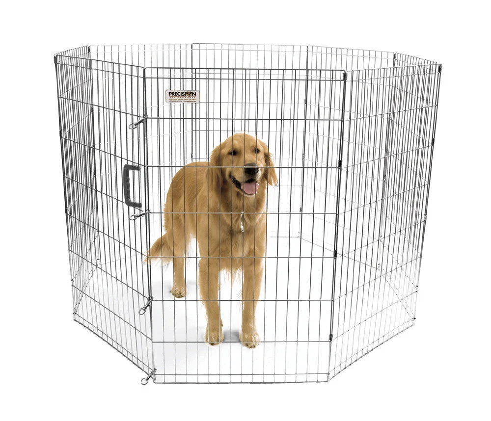 Precision Exercise Pen Silver 42 in