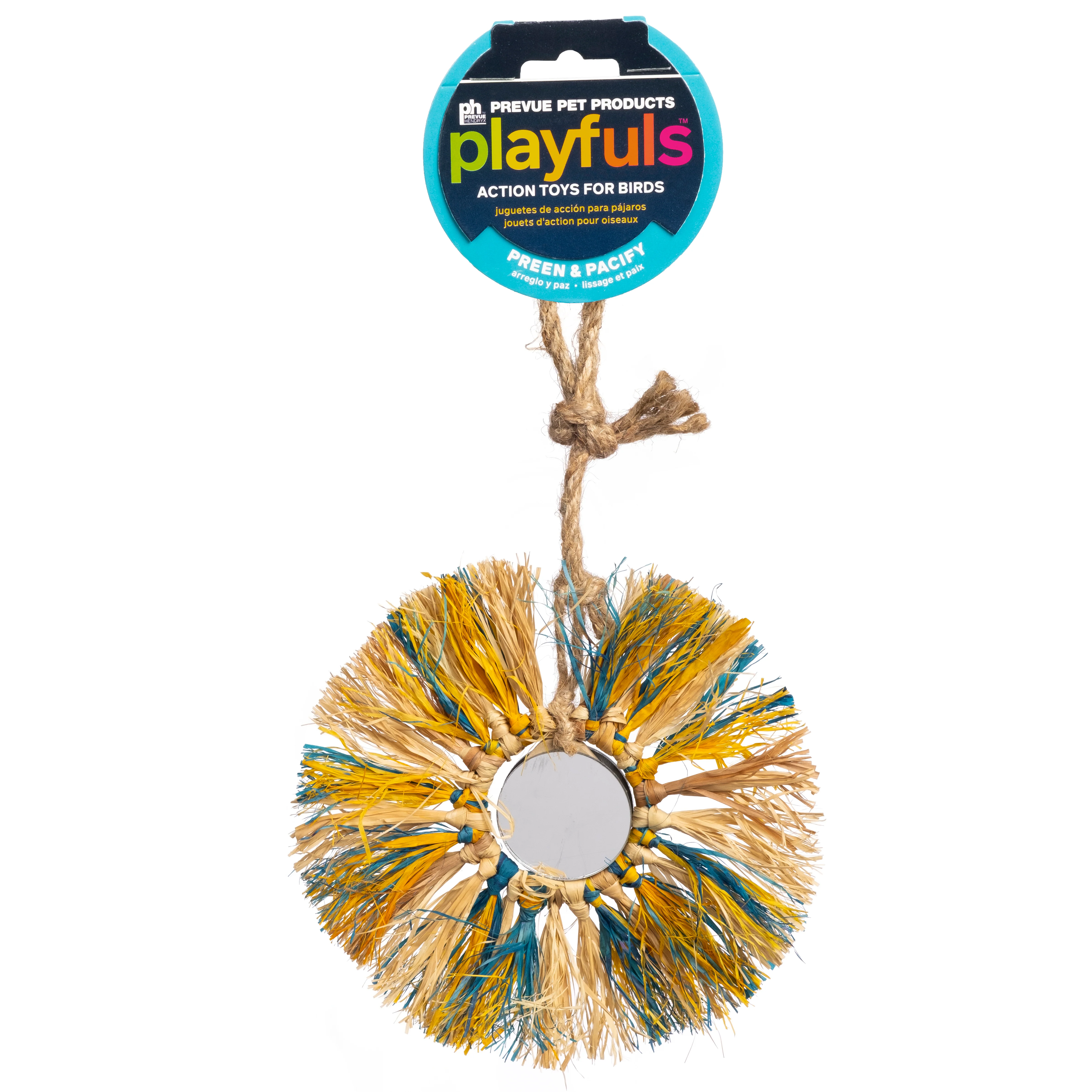 Prevue Pet Products Playfuls Sunburst Bird Toy