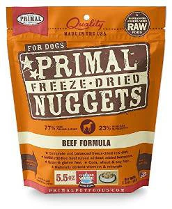 Primal Freeze Dried Nuggets Grain Free Beef Formula Dog Food-5.5-oz, Makes 1.25 Lbs Of Food-{L+x} - Image 2
