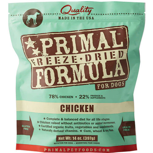 Primal Freeze Dried Nuggets Grain Free Chicken Formula Dog Food-5.5-oz, Makes 1.25 Lbs Of Food-{L+x} - Image 2
