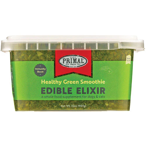 Primal Dog Cat Frozen Elixir Healthy Frozen Green 32oz SD-5 - Image 2