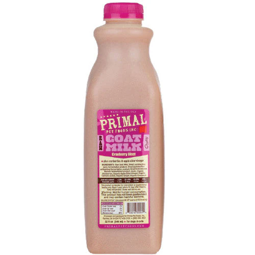 Primal Dog Cat Frozen Goat Milk Cranberry 1 Quart SD-5 - Image 2