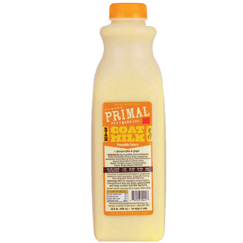 Primal Dog Cat Frozen Goat Milk Pumpkin 1 Quart SD-5 - Image 2