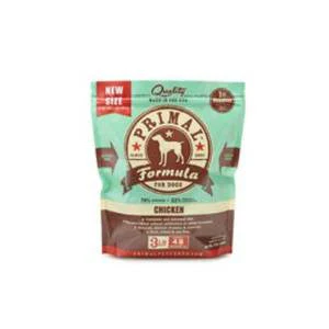 Primal Raw Chicken Pattie Dog 6lb{L-x} No Internet Sales SD-5 850100