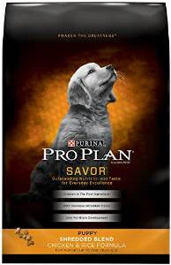 Pro Plan Shredded Blend Puppy Chicken/Rice 34 Lb {L-1}381424