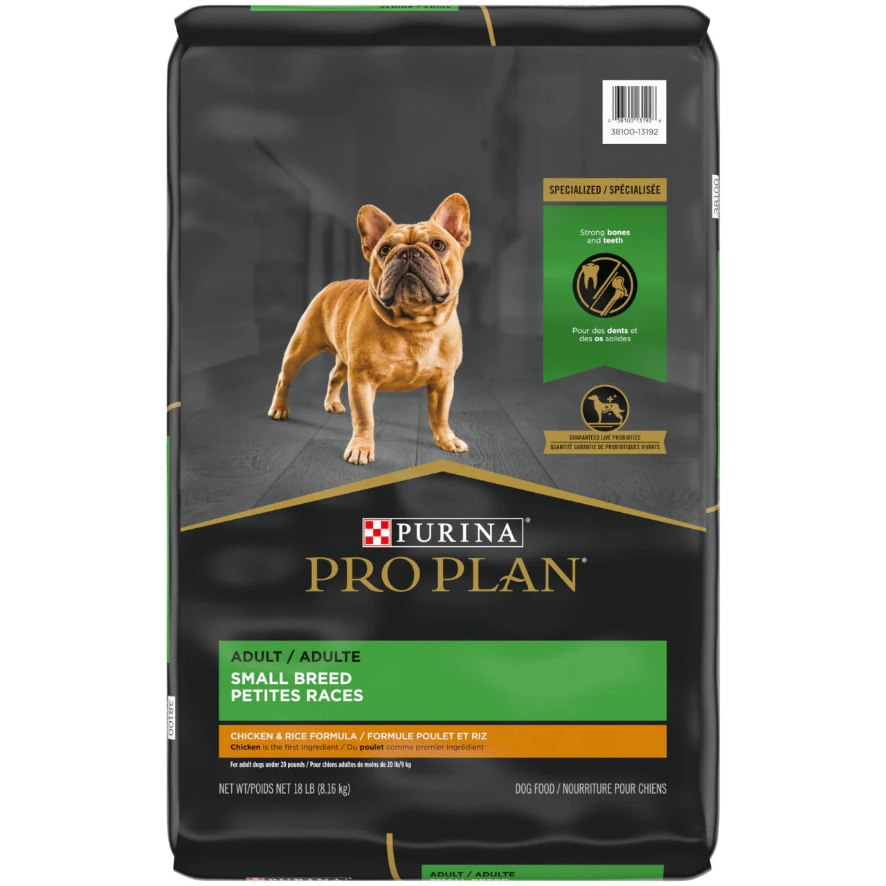 Purina Pro Plan Focus Adult Small Breed Formula Dry Dog Food-18-lb-{L+1}