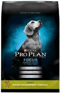 Purina Pro Plan Focus Adult Weight Management Formula Dry Dog Food-18-lb-{L+1} - Image 2