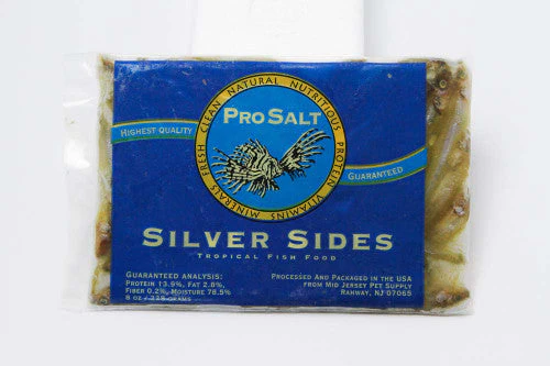 Pro Salt Silversides Frozen Fish Food 8 oz SD-5 - Image 2