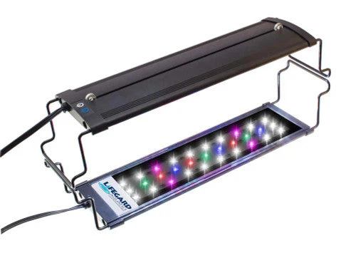 Lifegard Aquatics Full Spectrum LED Light Fixture Black 10 in Nano - Image 2