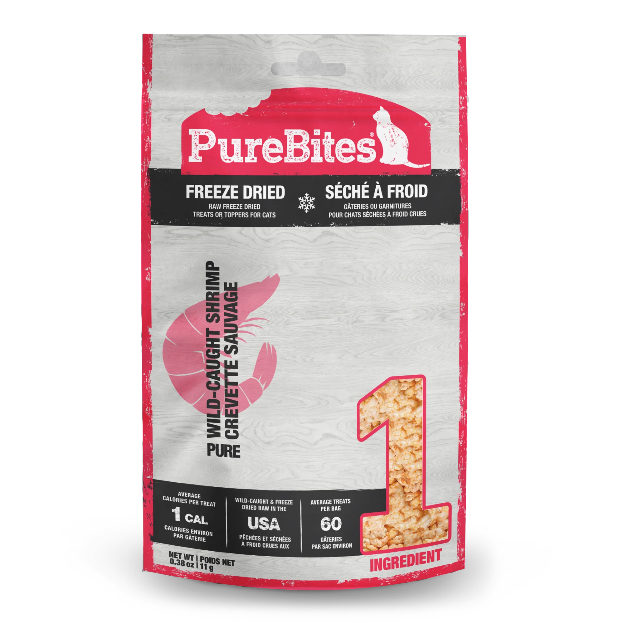 PureBites Freeze-Dried Cat Treats Shrimp 11 g