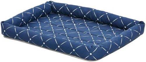 Midwest Quiet Time Ashton Bolster Bed Blue 24" {L+1}277431 - Image 2