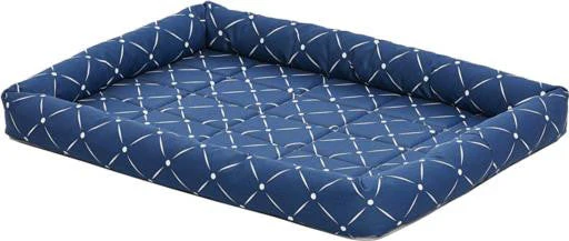 Midwest Quiet Time Ashton Bolster Bed Blue 30" {L+1}277432