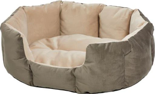 Midwest Quiet Time Deluxe Pet Tulip Bed Gray Medium {L-1}277487