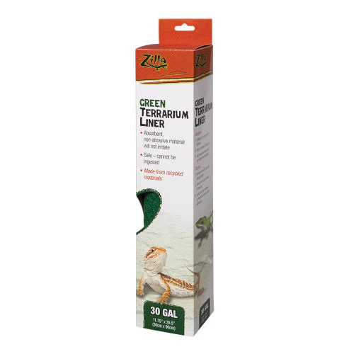 Zilla Reptile Terrarium Liners Green 30/38/45 Gallon - Image 2