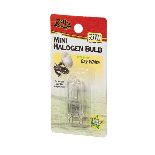 Zilla Light & Heat Mini Halogen Bulbs Day White 50 Watts - Image 2