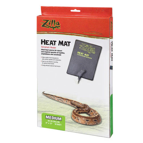 Zilla Terrarium Heat Mats Black Medium, 30-40 Gallon, 16 Watt - Image 2