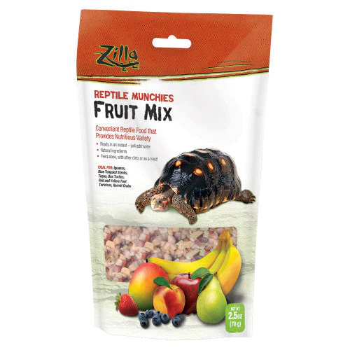 Zilla Reptile Munchies Fruit Mix Black 2.5 Ounces - Image 2
