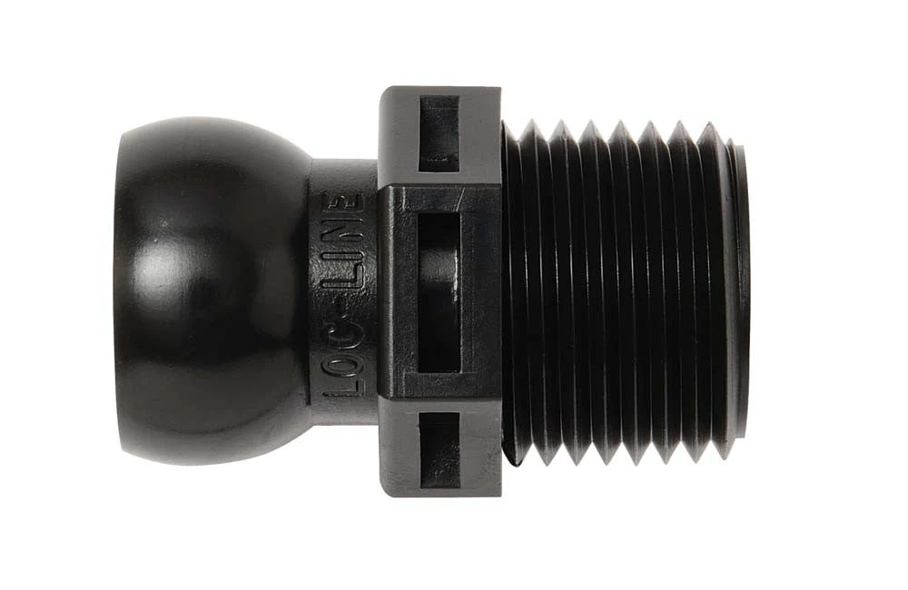 Lifegard Aquatics Flexible MPT Connector 1/2 in